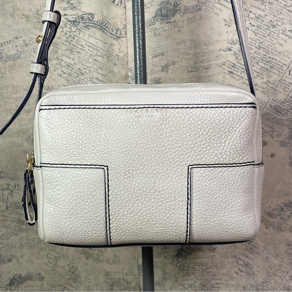 Tory Burch block T double zip crossbody - Picture 2 of 14